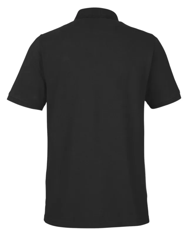 Harriton Men's Valiant Cotton Snag Protect Pocket Polo — view 5