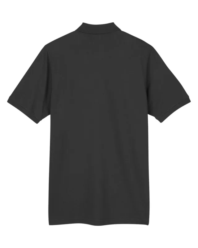 Harriton Men's Valiant Cotton Snag Protect Polo — view 12