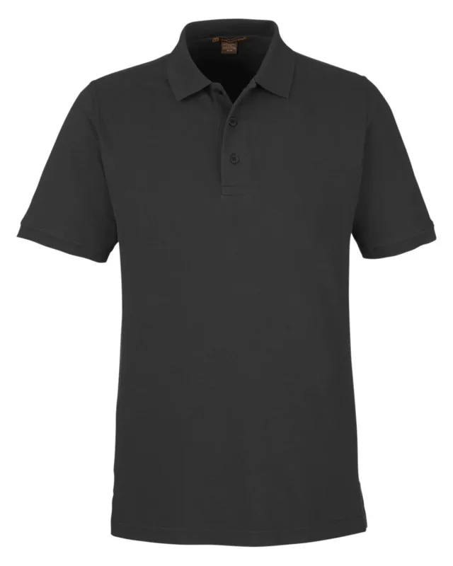 Harriton Men's Valiant Cotton Snag Protect Polo — view 18