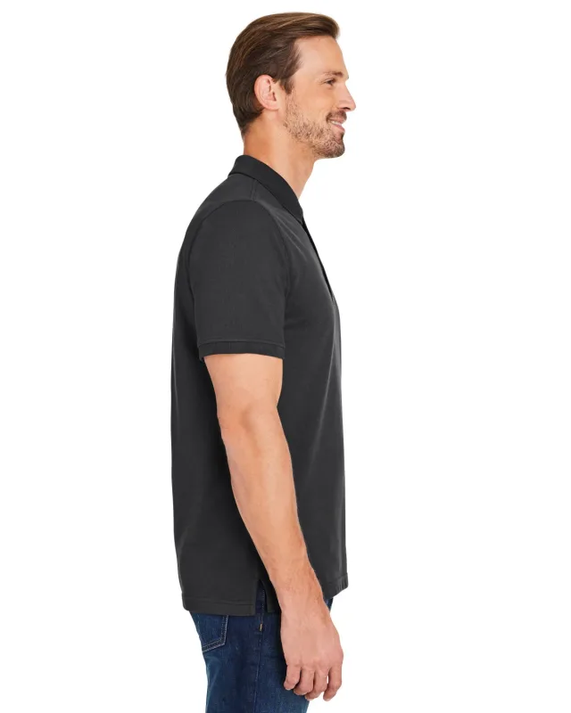 Harriton Men's Valiant Cotton Snag Protect Polo — view 20