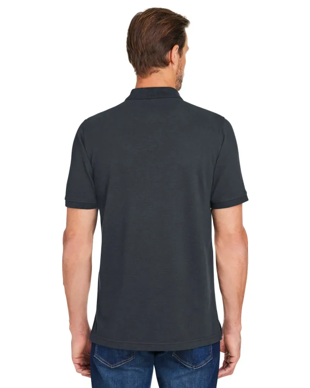 Harriton Men's Valiant Cotton Snag Protect Polo — view 21