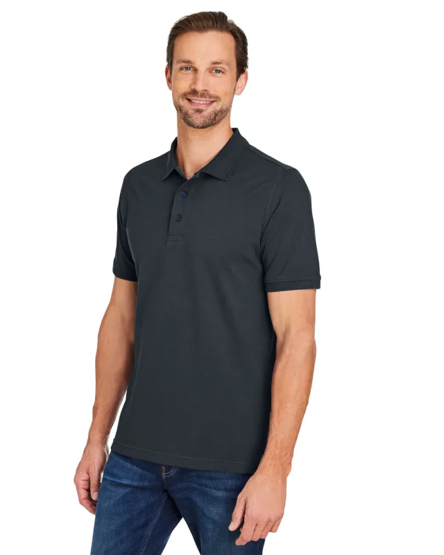 Harriton Men's Valiant Cotton Snag Protect Polo — view 29