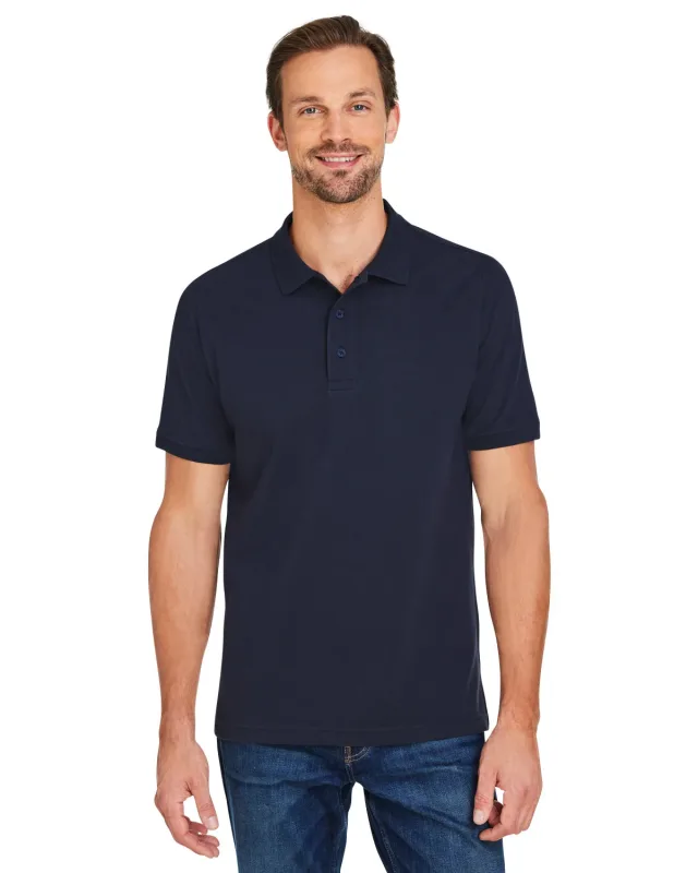 Harriton Men's Valiant Cotton Snag Protect Polo — view 34