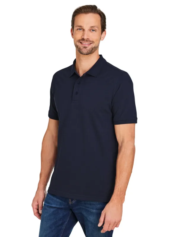 Harriton Men's Valiant Cotton Snag Protect Polo — view 39
