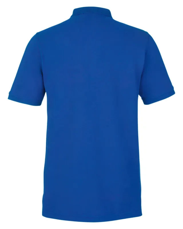 Harriton Men's Valiant Cotton Snag Protect Polo — view 5