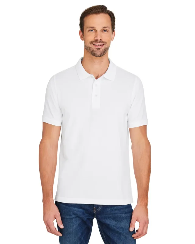 Harriton Men's Valiant Cotton Snag Protect Polo — view 54