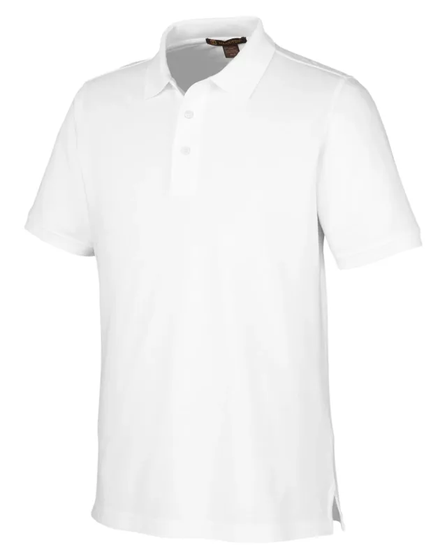 Harriton Men's Valiant Cotton Snag Protect Polo — view 56