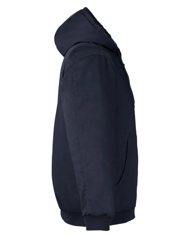 Harriton Unisex ClimaBloc® Heavyweight Hooded Full-Zip Jacket — view 27