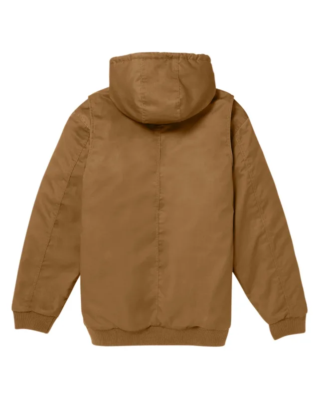 Harriton Unisex ClimaBloc® Heavyweight Hooded Full-Zip Jacket — view 32