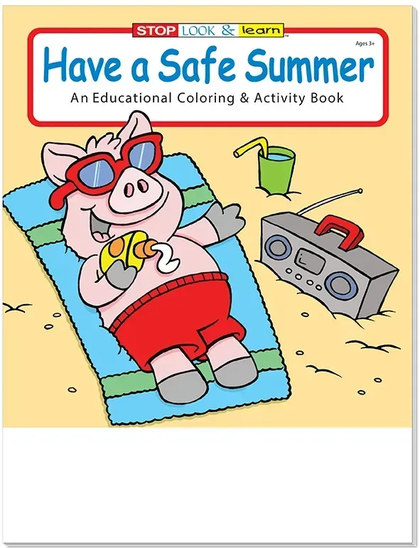 Have a Safe Summer Coloring Book