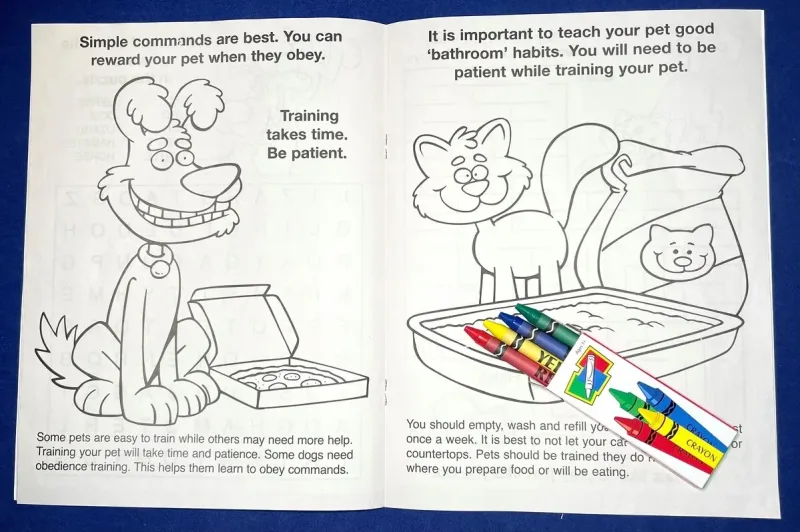 Healthy Pets Are Happy Pets Coloring Book — view 3