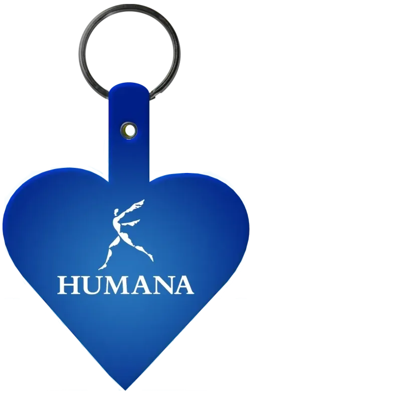 Custom Key Tag - Heart Shape — view 10