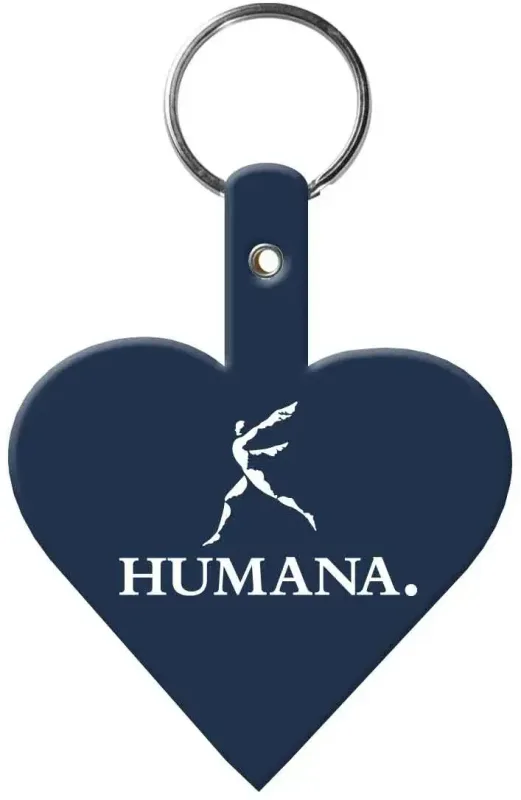Custom Key Tag - Heart Shape — view 11