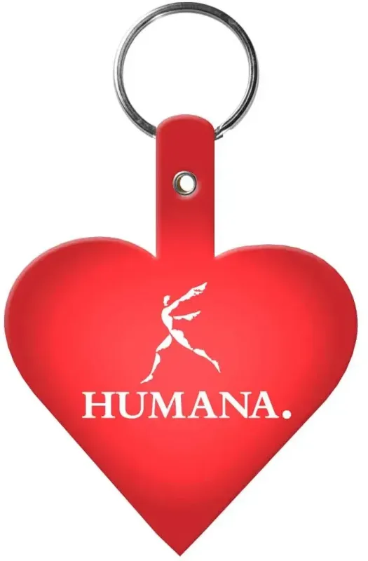 Custom Key Tag - Heart Shape — view 13