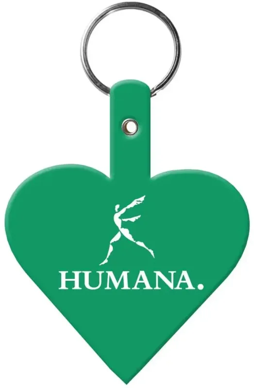Custom Key Tag - Heart Shape — view 14