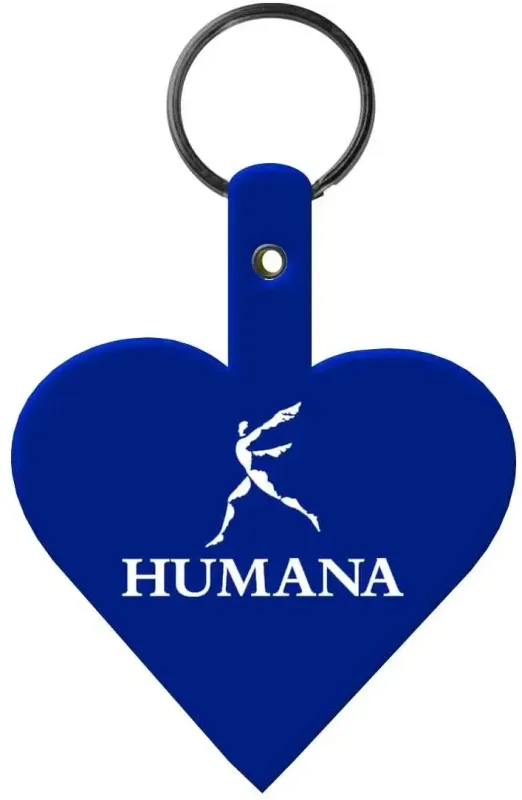 Custom Key Tag - Heart Shape — view 4