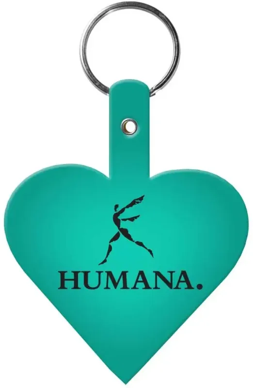 Custom Key Tag - Heart Shape — view 7