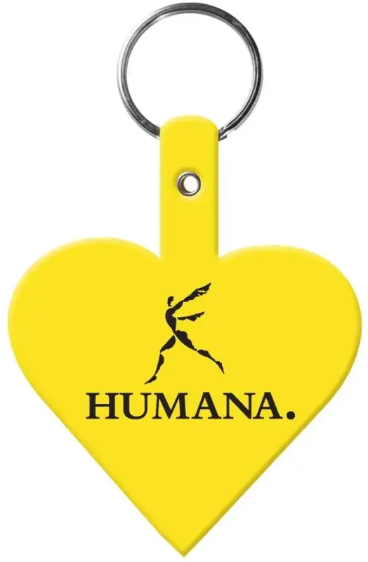 Custom Key Tag - Heart Shape — view 9
