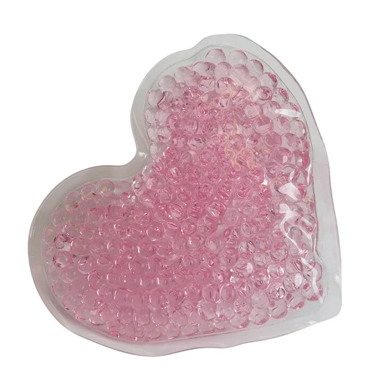 Gel Beads Hot/Cold Pack Hearts — view 3