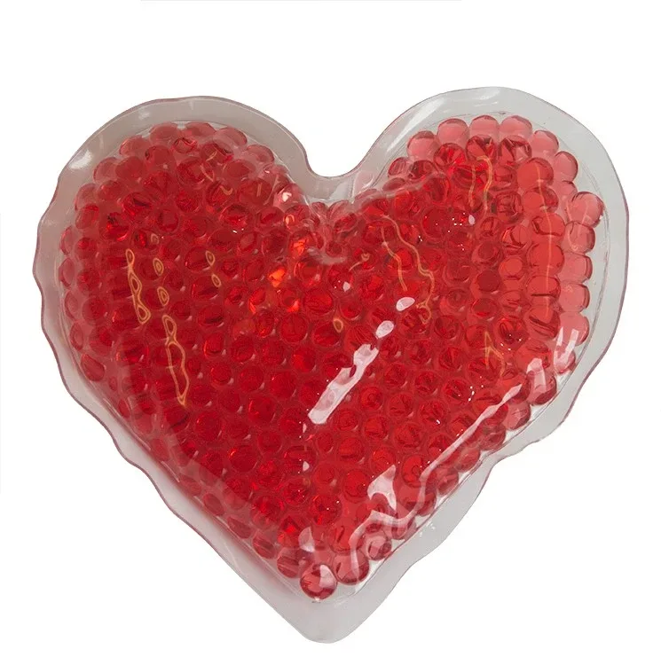 Gel Beads Hot/Cold Pack Hearts — view 4