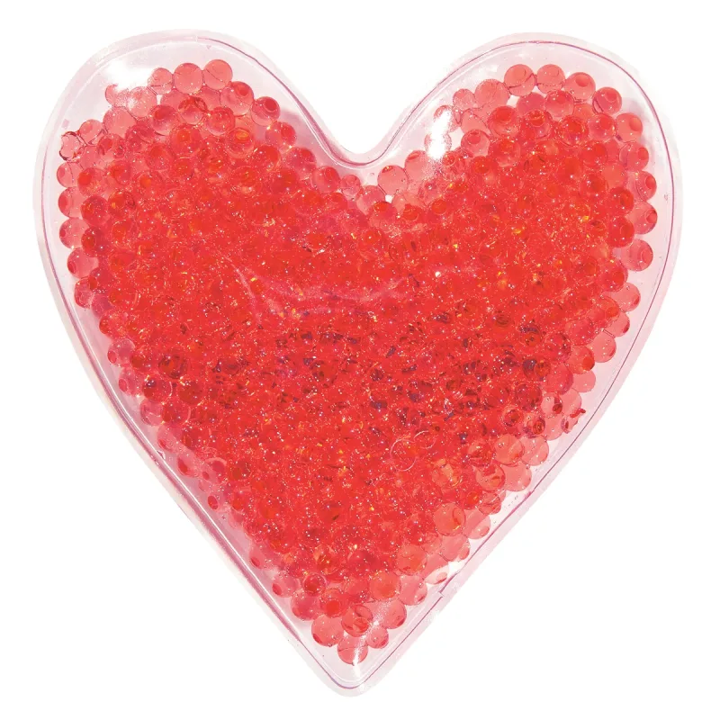 Heart Shape Gel Beads Hot/Cold Pack — view 2