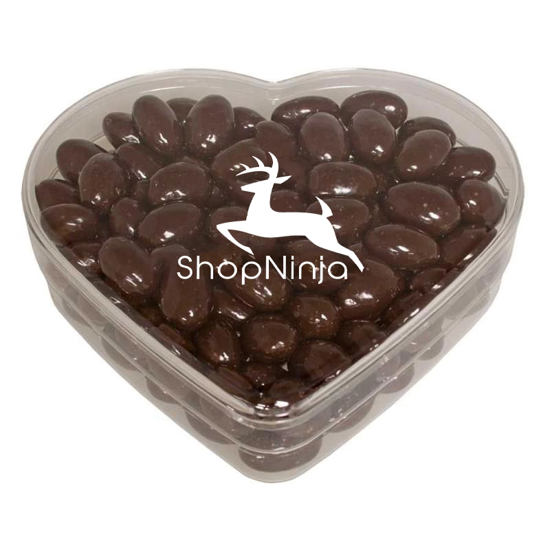 Heart Show Piece with Chocolate Almonds