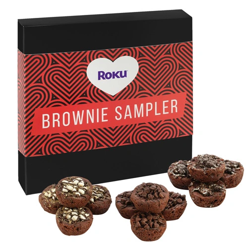 Heartfelt Valentine's Day Brownie Bites Box