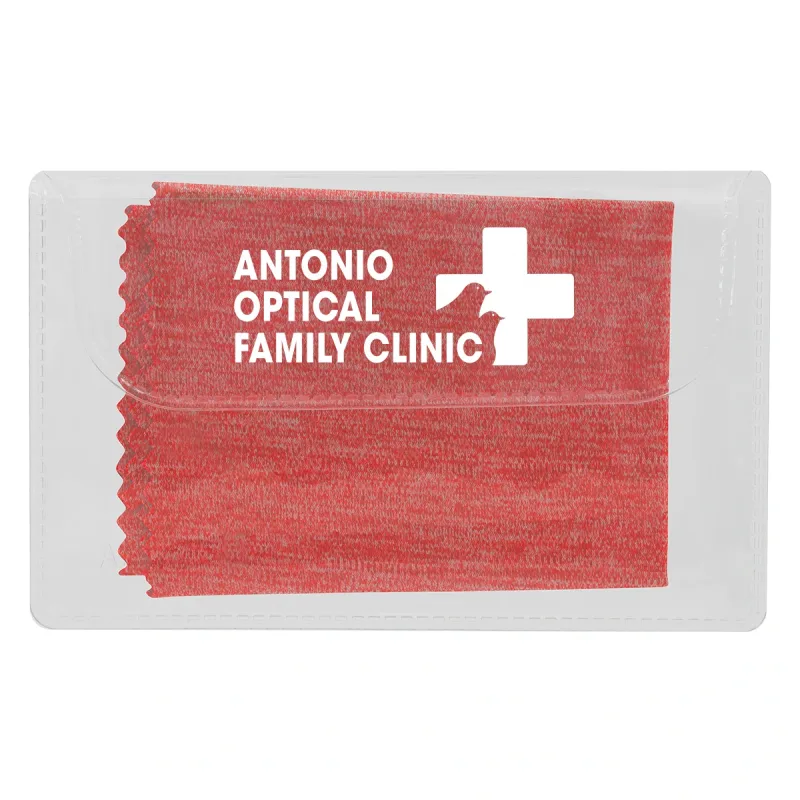 Heathered Cleaning Cloth In Case — view 4