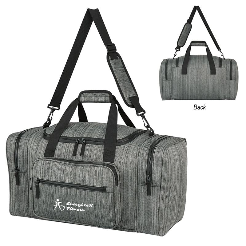 Heathered Duffel Storage Bag