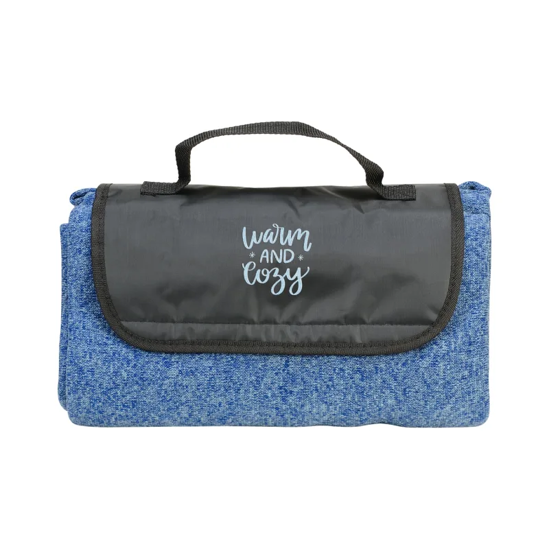 Heathered Fold Up Blanket — view 2