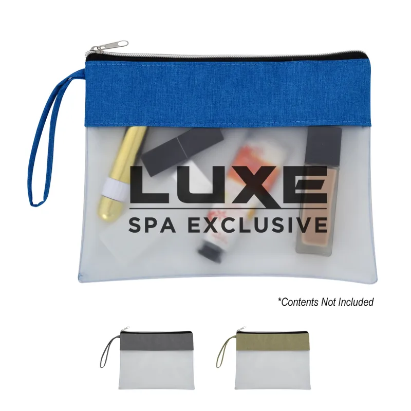 Heathered Frost Wristlet Pouch — view 5
