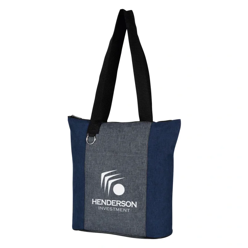 Custom Heathered Fun Tote Bag — view 5