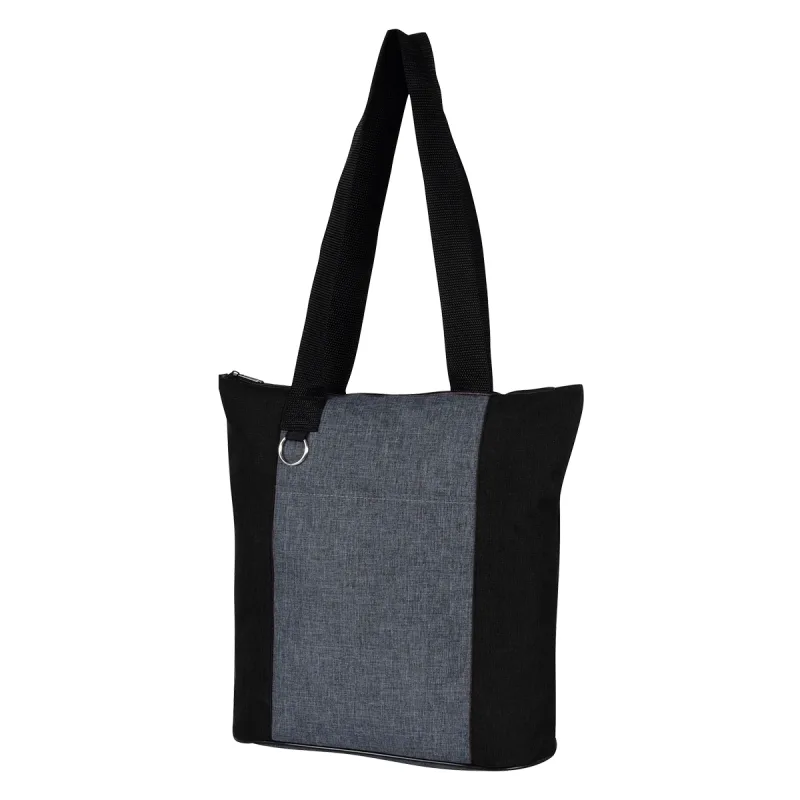 Custom Heathered Fun Tote Bag — view 6
