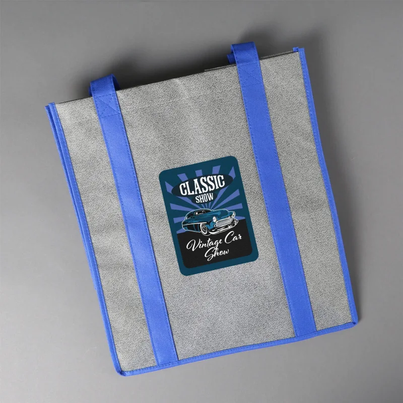 Heathered Jumbo Non-Woven Tote — view 2