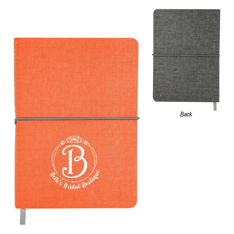 Heathered Linen Journal — view 4