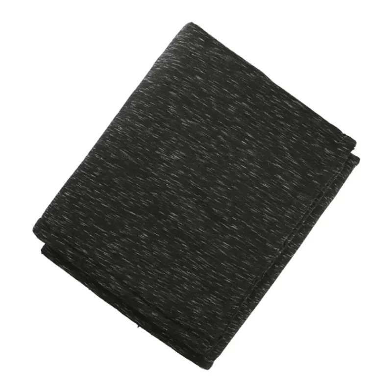 Custom Heathered Sherpa Blanket - 50" x 60" — view 5