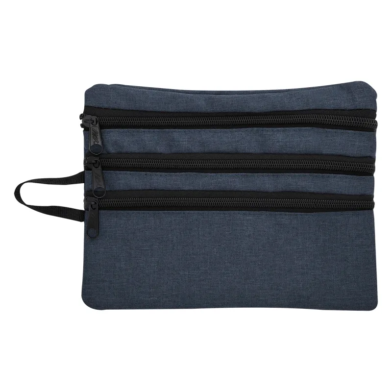 Heathered Tech Accessory Travel Bag — view 7