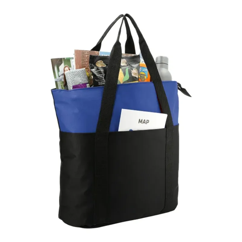 Heavy Duty Zippered Convention Tote — view 10