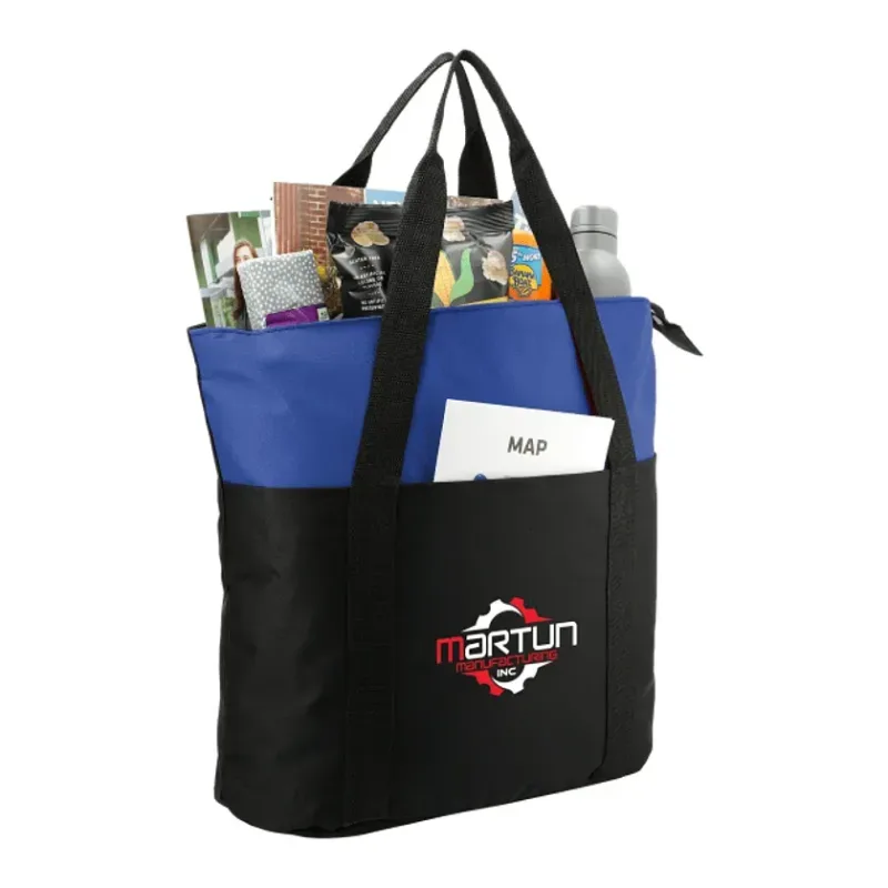 Heavy Duty Zippered Convention Tote — view 12