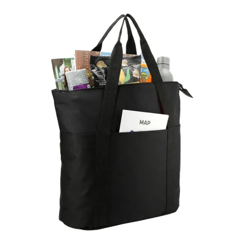 Heavy Duty Zippered Convention Tote — view 4