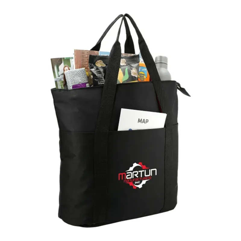 Heavy Duty Zippered Convention Tote — view 6