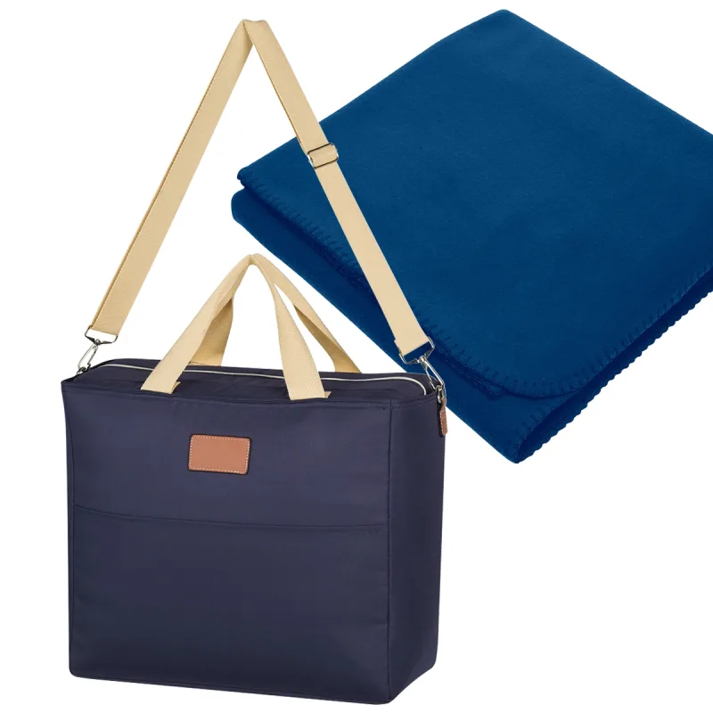 Hefty Cooler Bag With Fleece Blanket — view 14