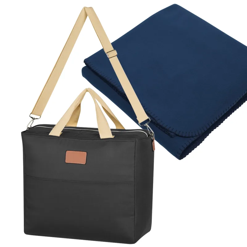 Hefty Cooler Bag With Fleece Blanket — view 17