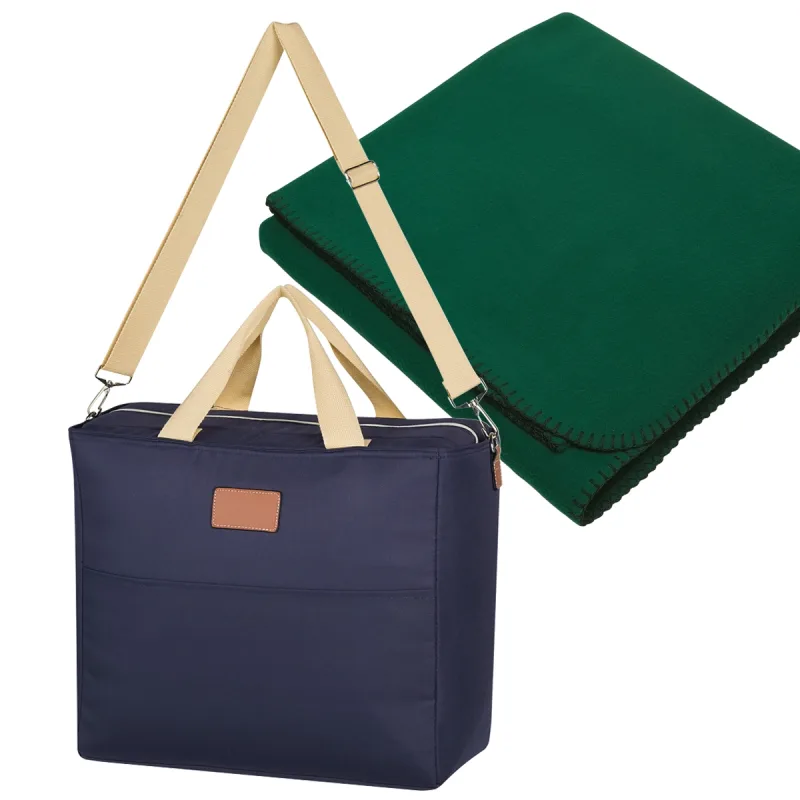 Hefty Cooler Bag With Fleece Blanket — view 13