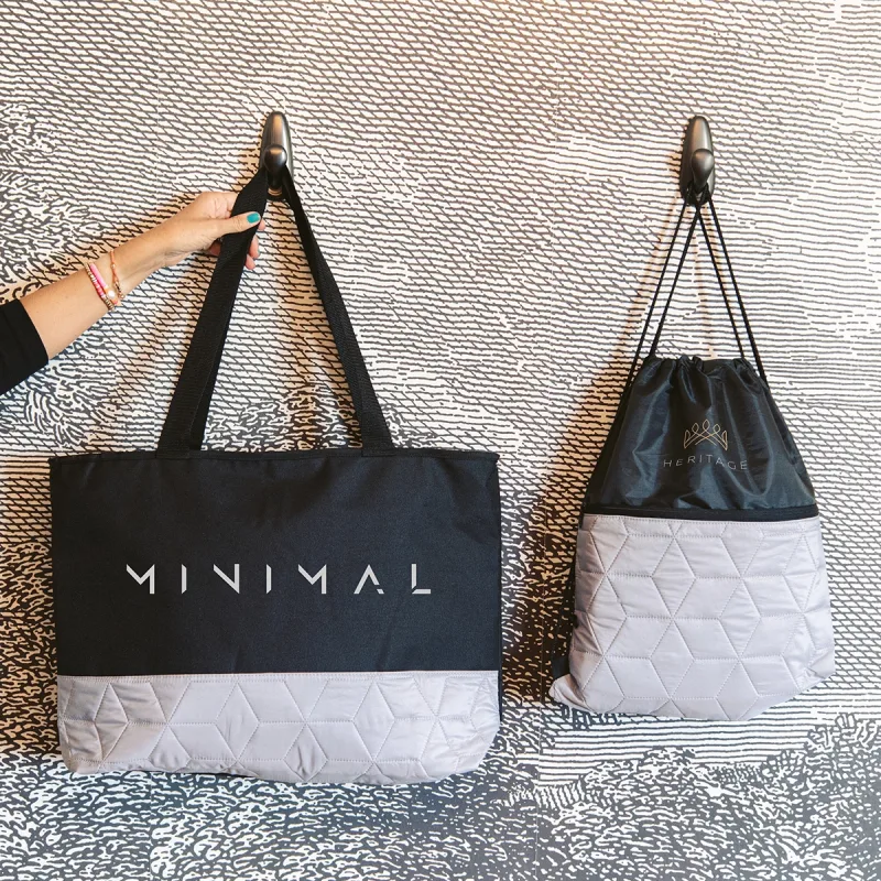 Heritage Quilted Drawstring Bag — view 7
