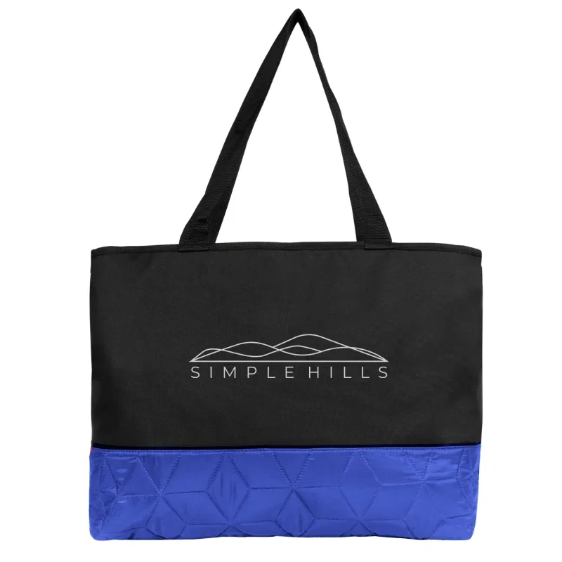 Personalized Heritage Quilted Tote Bag — view 4