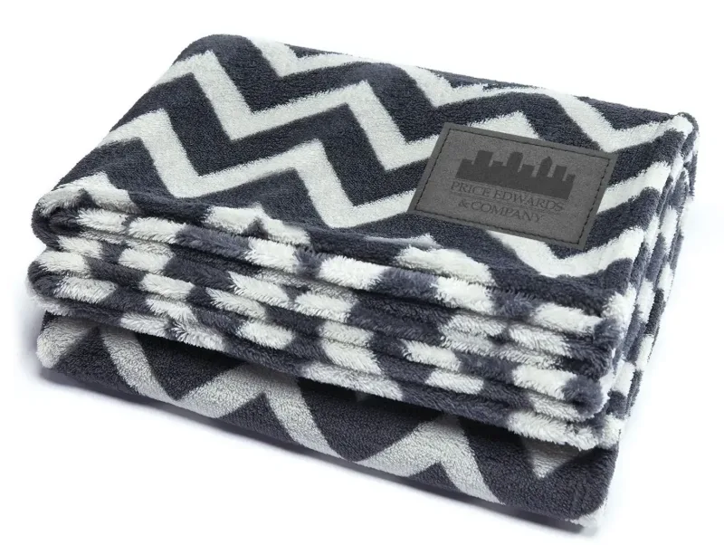 Custom Printed Herringbone Soft Touch — view 2