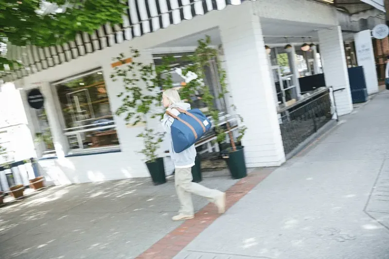 Custom Herschel Novel Duffle with Shoe Compartment (20") — view 9