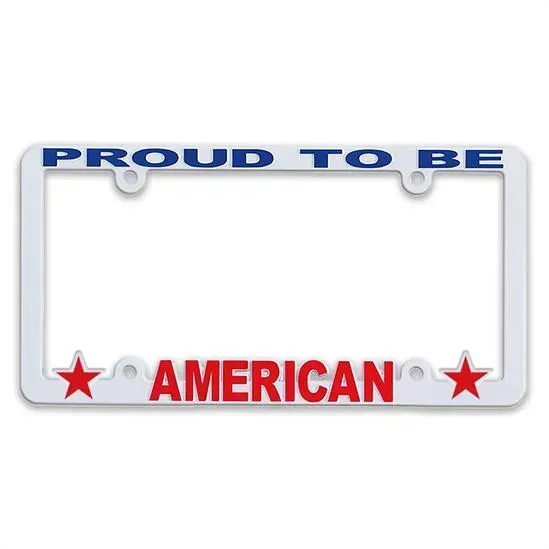 Branded Full View License Plate Frame