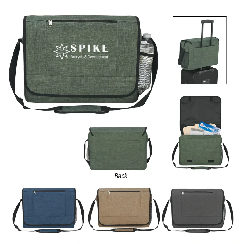 Personalized High Line Messenger Bag — view 8